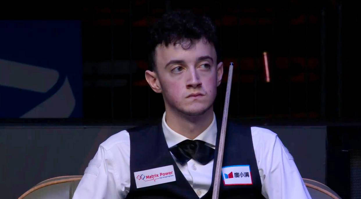 一杆, 啡球展开防, 结束 一杆, 啡球展开防, 结束